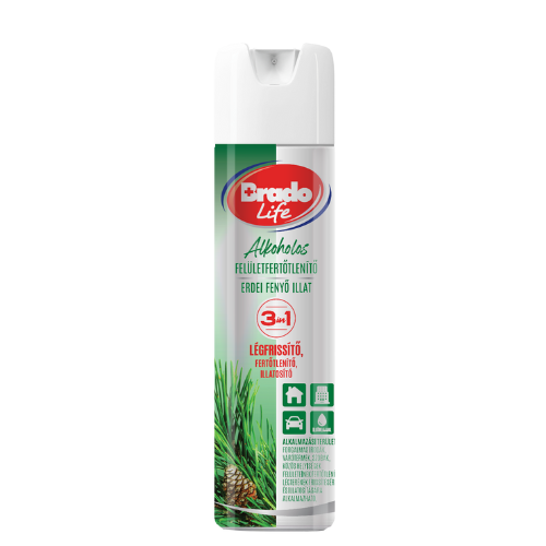 BradoLife felületfertőtlenítő és légfrissítő - 300ml fenyő